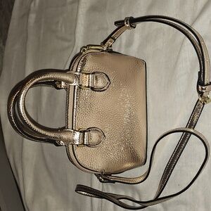 Rose Gold Metallic Mini Crossbody